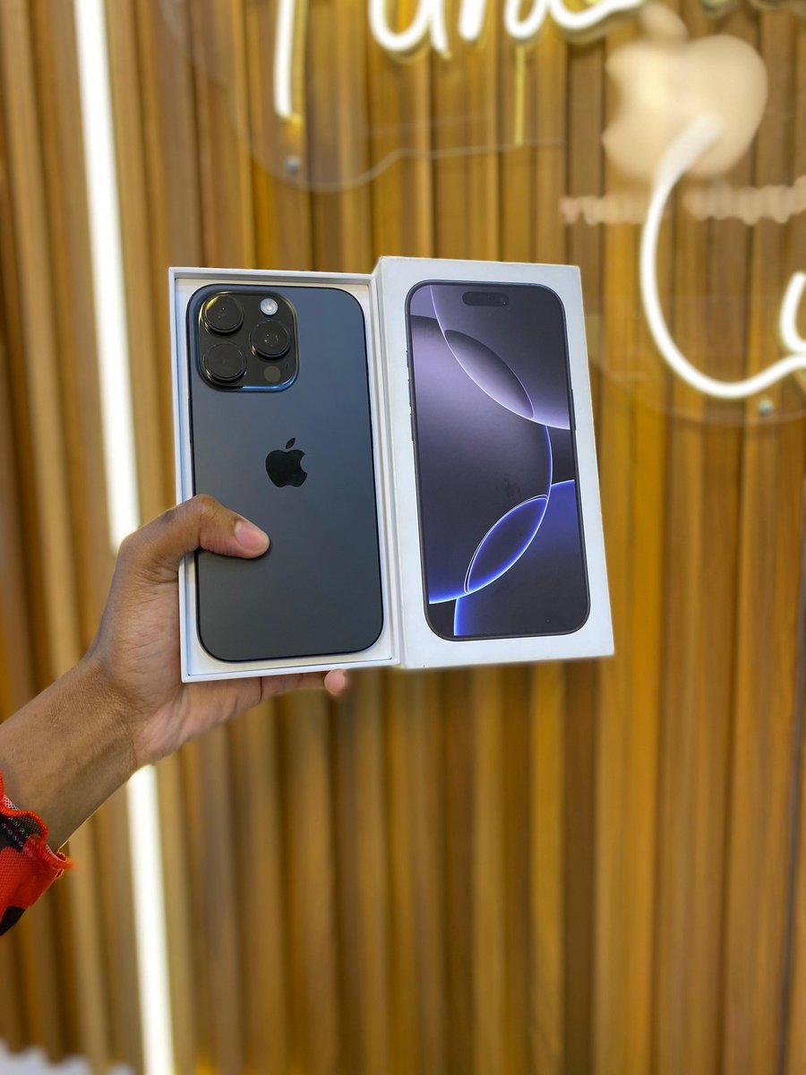 TechChapK3's tweet image. Apple iPhone 16 Pro
128gb Storage 
EX-UK 

Available @Ksh.108,000

#iPhone #iPhone16 #iPhone16pro #iphonekenya #iphonedeals #apple #applekenya #applelife #appledevices #tech #techlife #techlifestyle