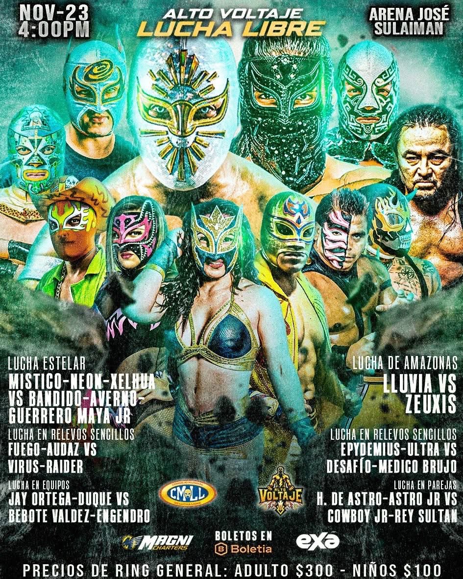 caristicomx's tweet photo. Gracias a Dios 🙏🏽 ya estamos en Monterrey y hoy nos vemos en la arena José sulaiman a las 4:00 pm no falten mi tazo los esperamos y gracias los amo 3 millones 🤗🫶🏾🫰🏽 #diosteamo #viral #parati #wrestling #mistico #cmll #luchalibre #caristico #aew #roh #elmejor #njpw #wrestler https://t.co/Y4qNum6xbL