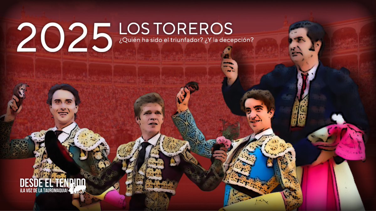 📺 ¡NUEVO PROGRAMA! 1ª parte del resumen de la temporada taurina 2025. 
🧐 ¿Quien ha sido el triunfador? ¿Y la decepción? ¡Escucha nuestro debate en! 🔴Youtube: youtu.be/WI4noDGxOFY?si…