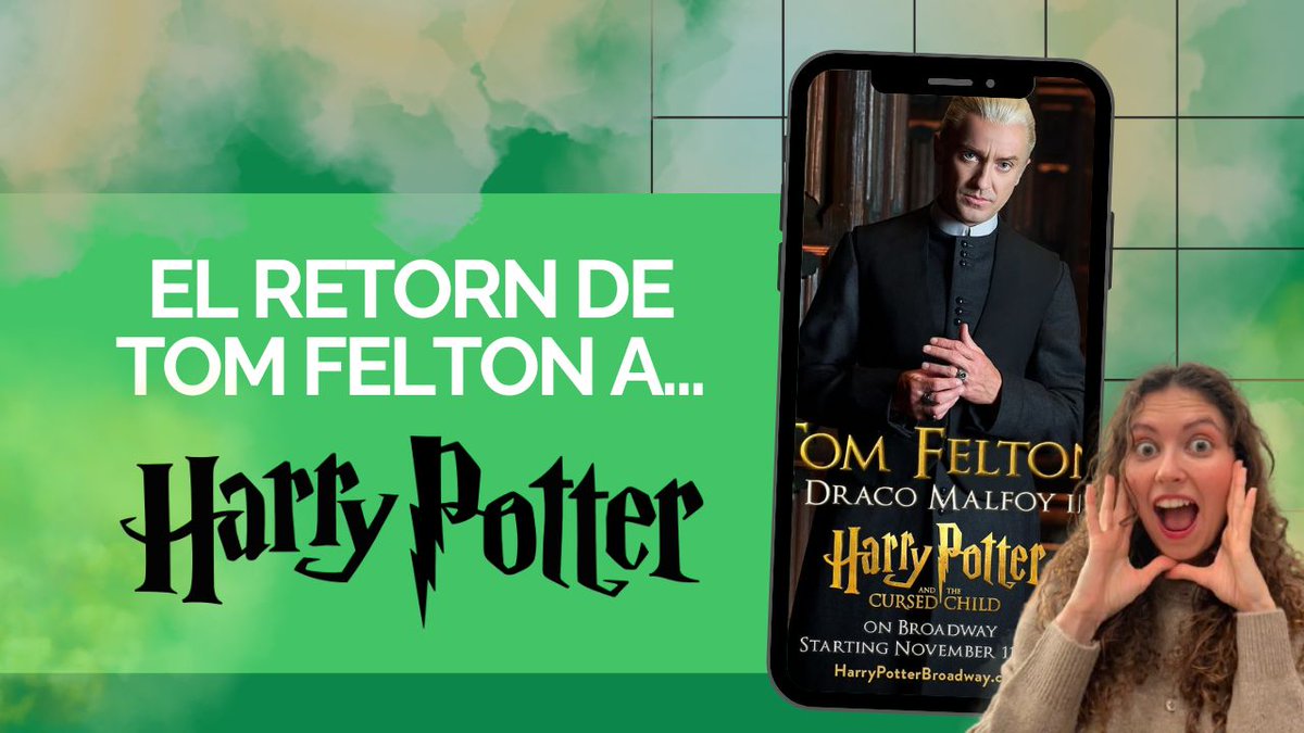 JA DISPONIBLE! ✨

Ja podeu veure el vídeo on parlo del retorn d’en Tom Felton al món de Harry Potter. 

No us el perdeu! 🪄

👉 youtu.be/33IiJOUO1Lo