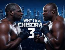 La trilogía entre Dillian Whyte y Derek Chisora está confirmada para el 13 de Diciembre. Es una gran pelea para el publico Britanico. Video Reportaje disponible por medio de nuestro canal de YouTube: Boxing Studs
#Boxeo #NoticiasBoxeo #BoxingStuds #WhyteChisora