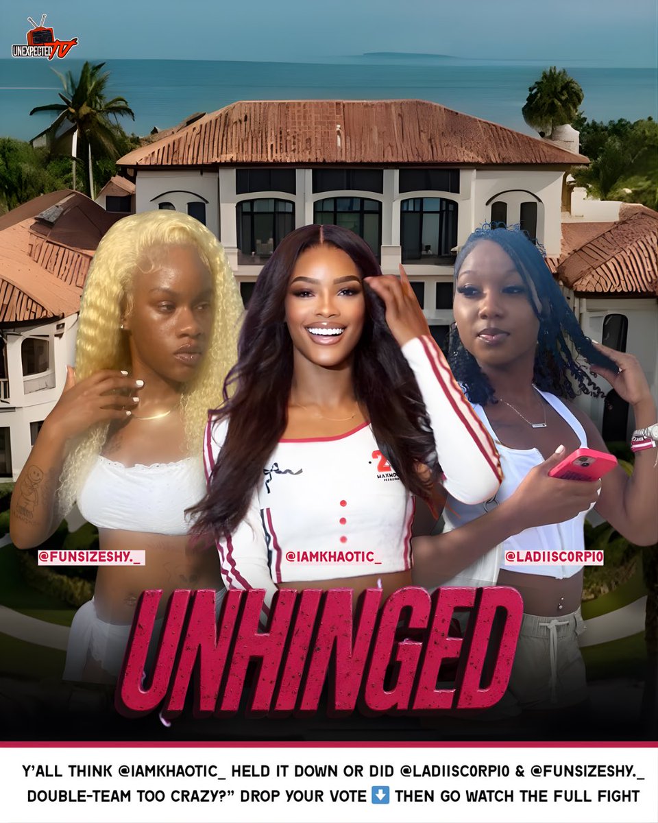 unexpectedtvnet's tweet image. Ep.3 got WAY too disrespectful 😭💀 go watch before Twitter spoils it.”
👉🏾 Link in bio. Subscribe.

#Unhinged #UnexpectedTV #Episode3 #DramaReloaded #RealityTV