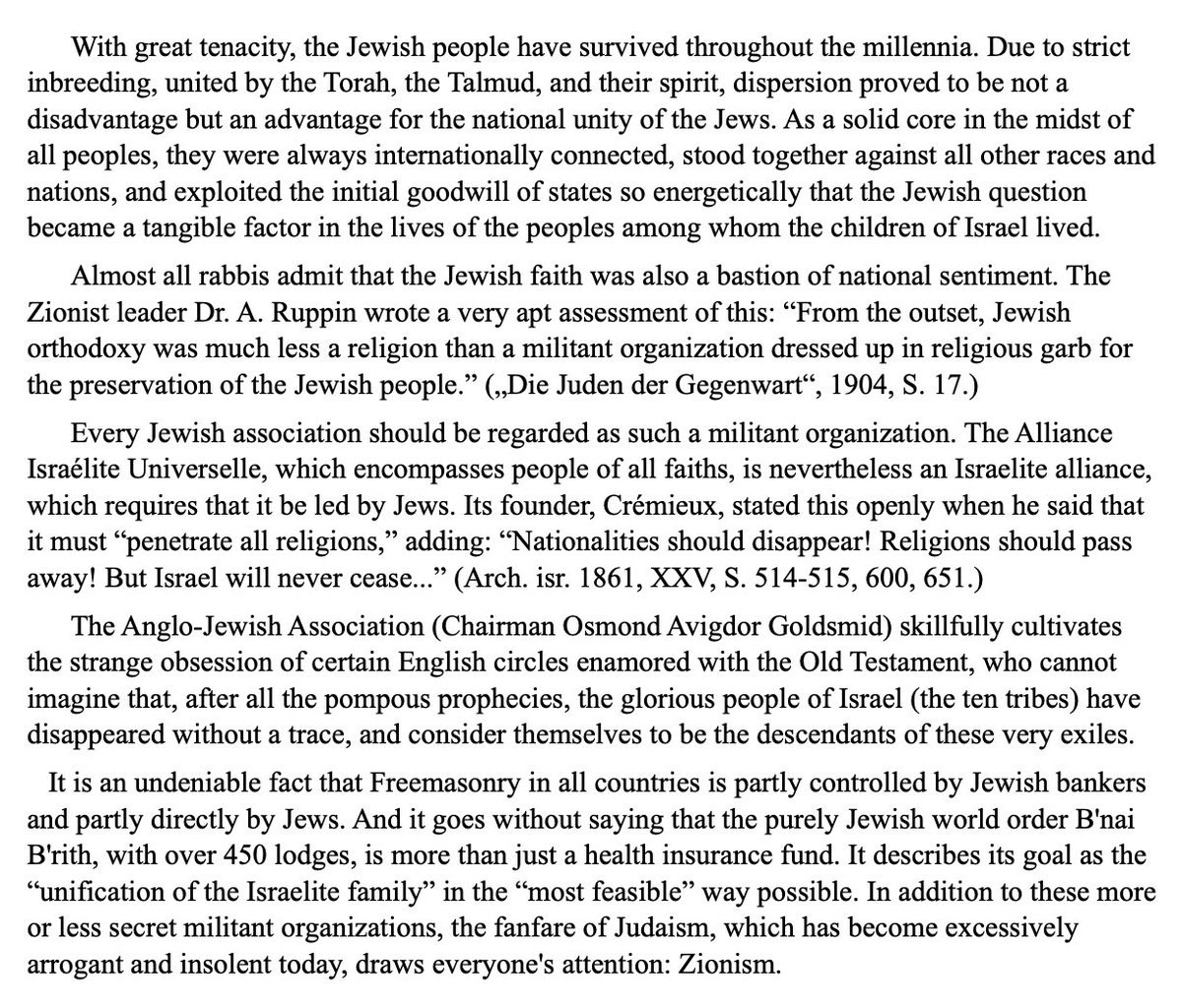 tombelaviv_'s tweet image. More from Rosenberg&apos;s pamphlet, cleaned up and formatted with the full context of the previous quote. Lol. It&apos;s like he is writing it just for me.