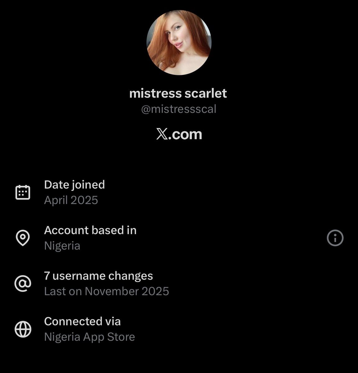 Another “are you interested in the fetish lifestyle” fresh from Nigeria. Can’t even be chewed to lead them on.