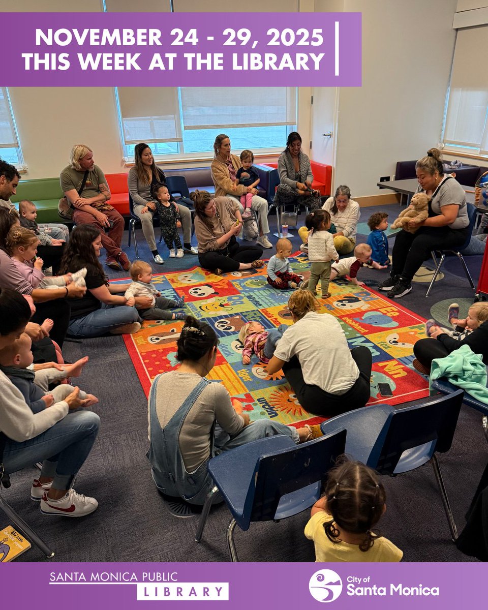 SMPublicLibrary's tweet image. This Week at the Library, be sure to stock up on your favorite books!

Plan your library visits:
ow.ly/aGPa50Xuj78