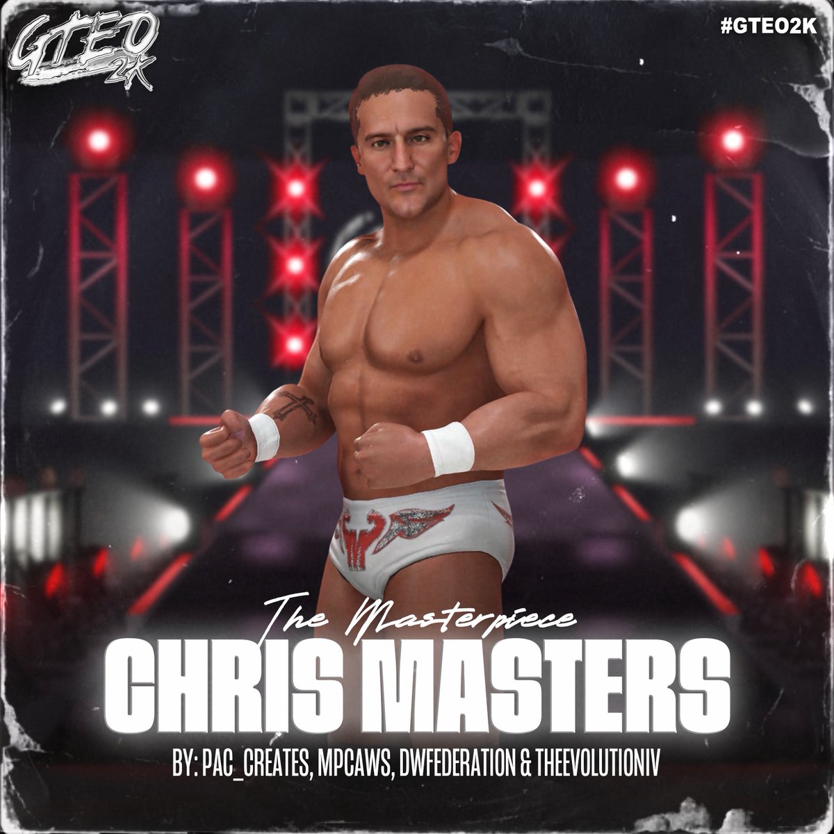 Chris Masters is available NOW in #WWE2K25 for PS5 and Xbox X|S!

Brought to you by #GTEO2K 
Collab with <a href="/MPCAWS/">MP</a> &amp; <a href="/DW_federation/">DWfederation</a> 
Moveset: <a href="/theEvolutionIV/">EvolutionIV</a> 
Graphic: <a href="/henry_finch/">Henry Finch · (ヘンリー・フィンチ)</a>

*Includes 4 attires*

Download him now and follow <a href="/GTEO2K/">GTEO</a> for more content!