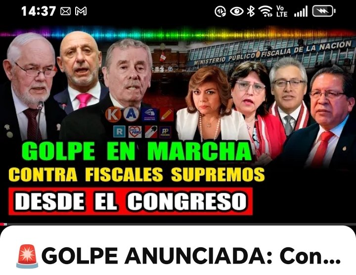 🇵🇪🌞🎼
.
Peruano que estás harto de la gran corrupción del Congreso y que no quieres volver a la DICTADURA ! de los NOVENTA,
no dejes de ver esta declaración de ILEGITIMIDAD e
INHABILITACIÓN
del CONGRESO!
.
youtube.com/watch?v=MPK2gb…