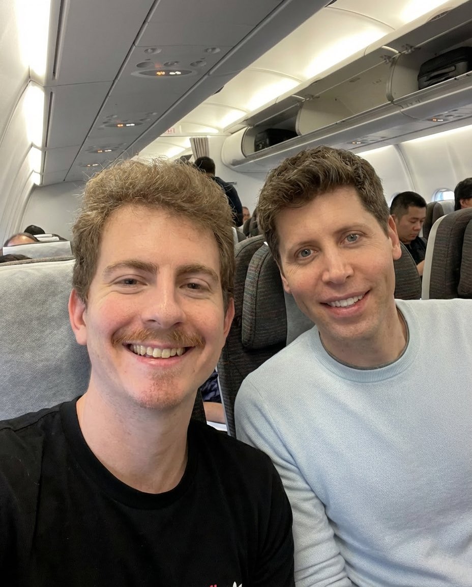 just went on a 14h flight over to SF

was coding and guy next to me saw it

directly asked me which models i use etc.

crazy knowledgable about all GPT models

only in SF