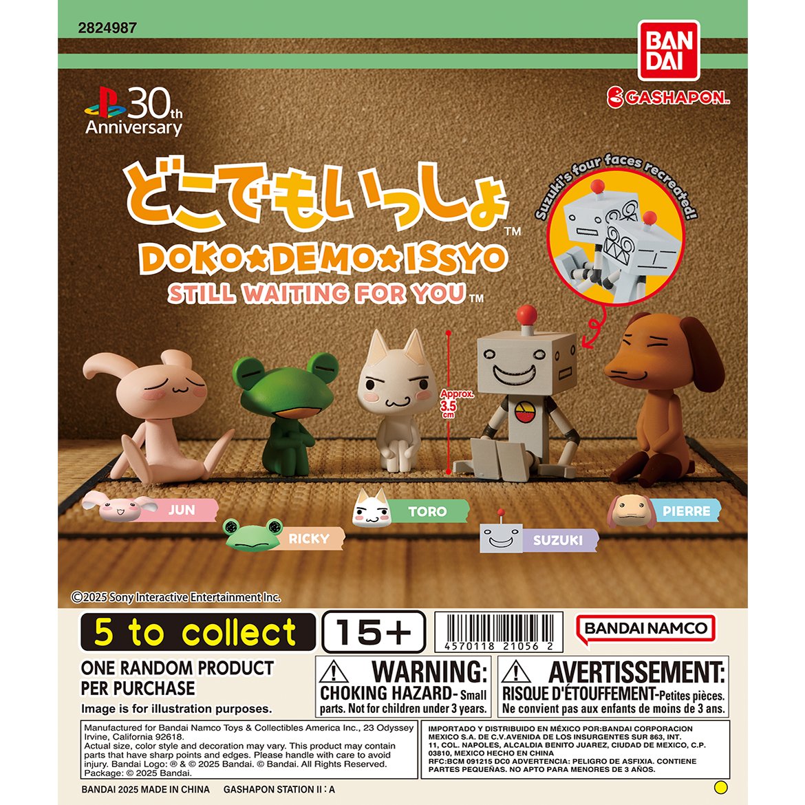 GashaponUS's tweet image. All these Gashapon characters are &quot;Still Waiting For You&quot;...

Visit your Gashapon Bandai Official Shop to play and spin for them. 

Availability may vary per location
us.gashapon.jp/shop/

#Godzilla #DanDaDan #DokoDemoIssyo #Dinosaur