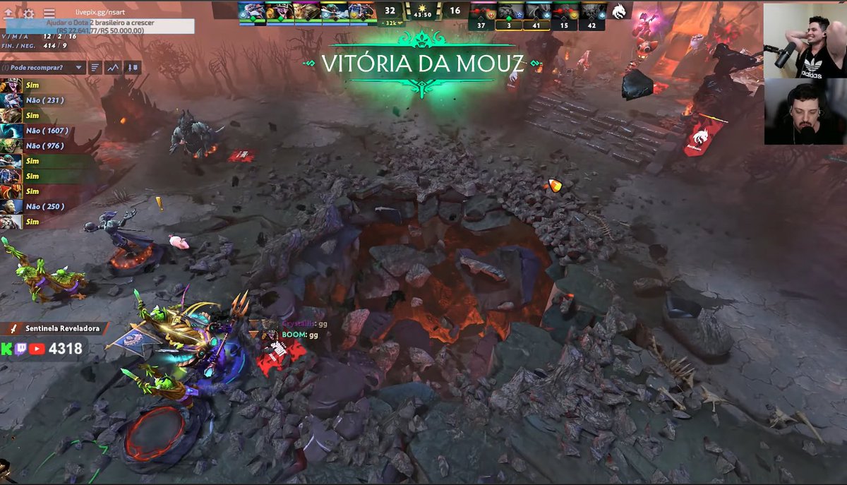 MOUZ CAMPEÃ DA PGL DOTA 2 COM BRASIL SENDO REPRESENTADO PELO NOSSO GRANDE ANALISTA
<a href="/Thedpms_/">dpms</a>
♥🇧🇷QUE FINAL FODA, JOGASSO!

E QUE NARRAÇAO PICA DO <a href="/kaxangabr/">Pablo Menin</a> E <a href="/ns4rt/">NS_ART</a> ♥