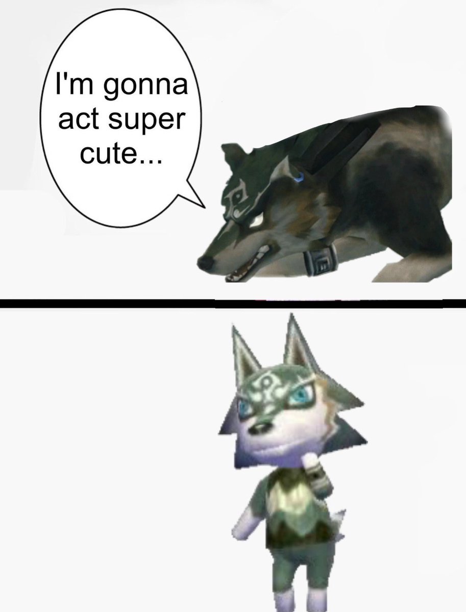 bringing back my wolf link islander propaganda. bring him back nintendo