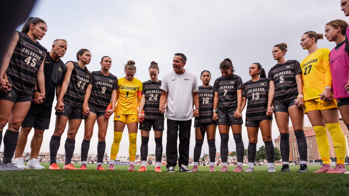 CUBuffs's tweet image. Congratulations on a record-breaking season, @CUBuffsSoccer 🙌

✅ Most program wins in a single season
✅ Most program goals in a single season
✅ NCAA Round of 16
+ more! 

#GoBuffs 🦬