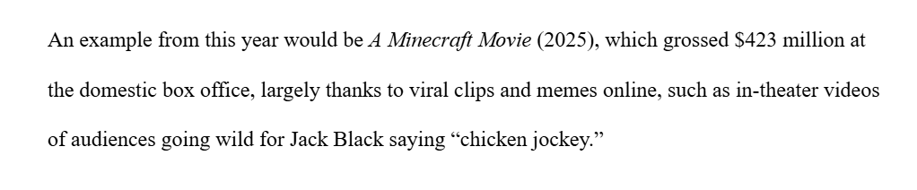 patstinebaugh's tweet photo. Man sometimes I hate writing papers about film https://t.co/TYwj7xYQ8e