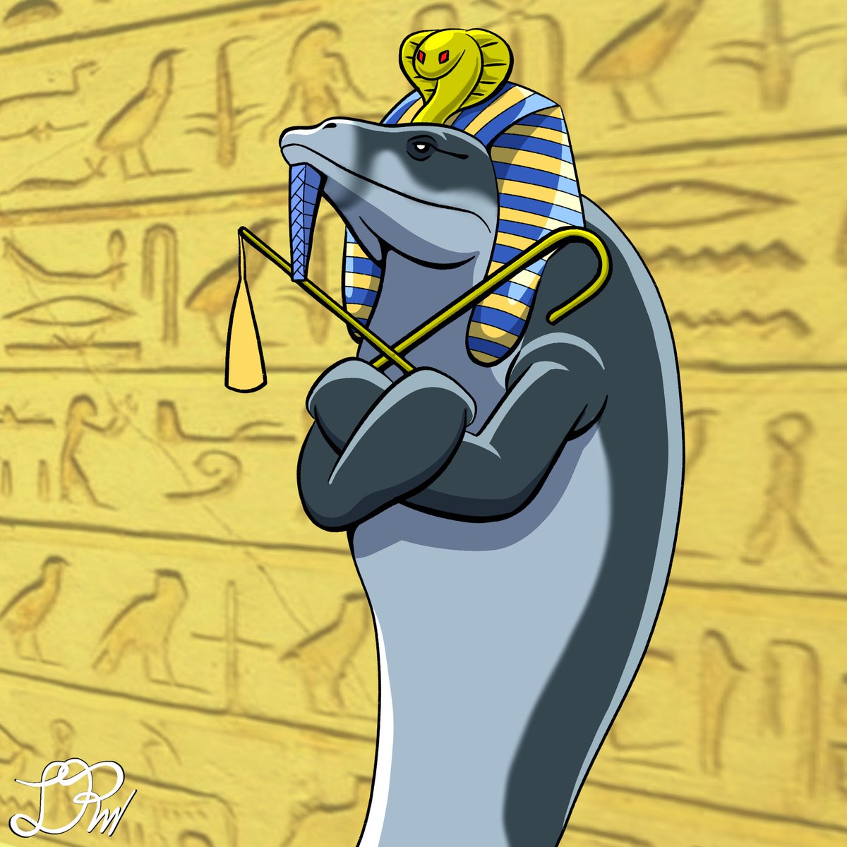 JeremyRengifo2's tweet image. Día 23 del Dinoviembre - Tutcetus
¿Qué quieren que les diga?, es una ballena con el nombre del faraon Tuttacamon
#Art #Digitalart #paleoart #dinoviembre2025 #dinoviembrefosil2025 #elfosilviviente #tutcetus