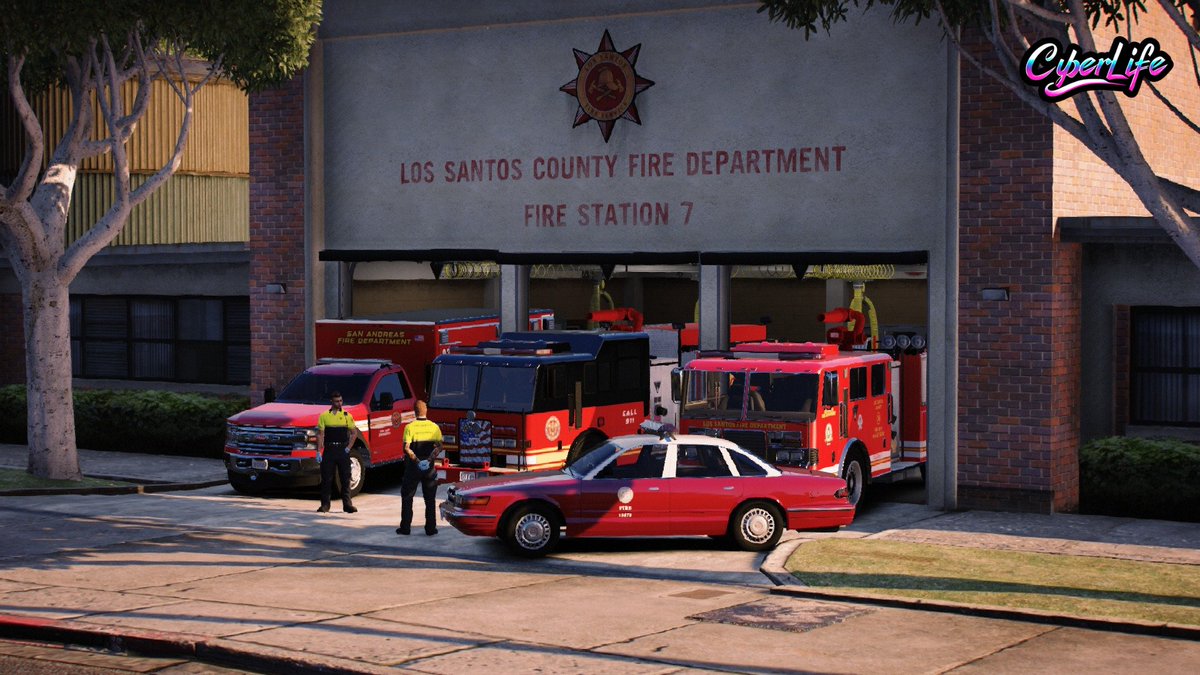 CyberLifeCorp's tweet image. Cuando todo arde, ellos corren hacia las llamas.🔥🚒
El LSFD siempre está listo: rescates, emergencias y esas historias que empiezan con una sirena.
¿Preparado para vivir el rol más heroico de Los Santos?👀✨

Únete en👉discord.gg/wBUzxj2sKd

#LSFD #firefighter #roleplay #GTA5