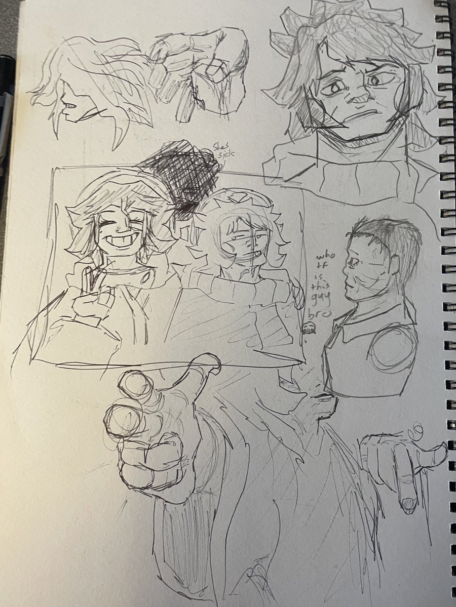 LunarLuned's tweet image. Shūji &amp;amp; sketches #oc #hematic