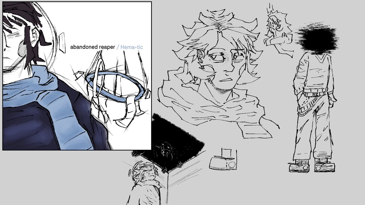 LunarLuned's tweet image. Shūji &amp;amp; sketches #oc #hematic