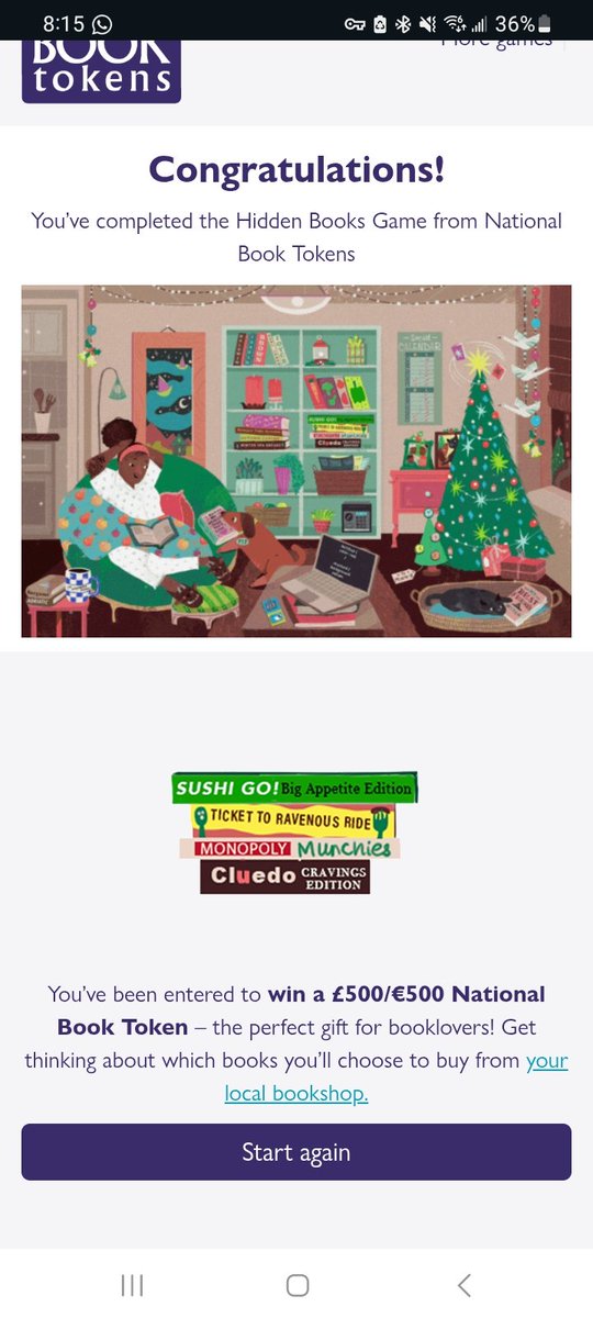 suswatibasu's tweet image. That was painful but finally done.

#HiddenBooksGame