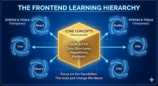 0xcode_l's tweet image. You will never &quot;finish&quot; learning Frontend. And that is okay. 📚
Focus on the roots (HTML/CSS/JS), not just the leaves (Frameworks).
Strong roots survive every season. 🌳
#Motivation #SoftwareEngineering #frontenddevelopers