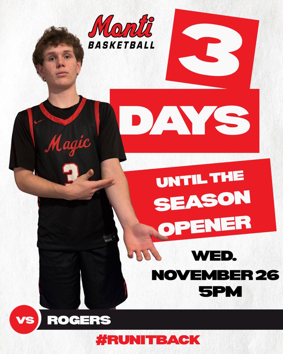 MontiHoops's tweet image. Nothing but net - season tips in 3 days! 

#MontiMagic #RunItBack