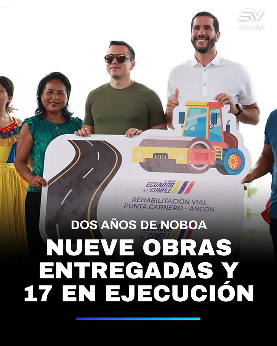 EcuavisaInforma's tweet image. El Ministerio de Infraestructura y Transporte reporta 17 obras en ejecución y nueve por iniciar en el Gobierno de Noboa. 🔗 bit.ly/43LRHPd