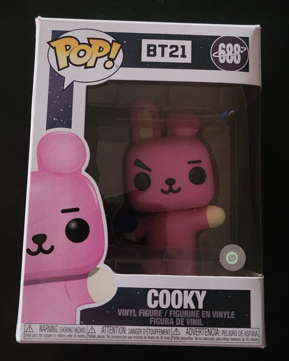 begosalem's tweet image. My bestie gifted me a Cooky #FunkoPop for my B-Day. 💕 I was so surprised, I didn&apos;t even know there were BT21 Funkos 🥲