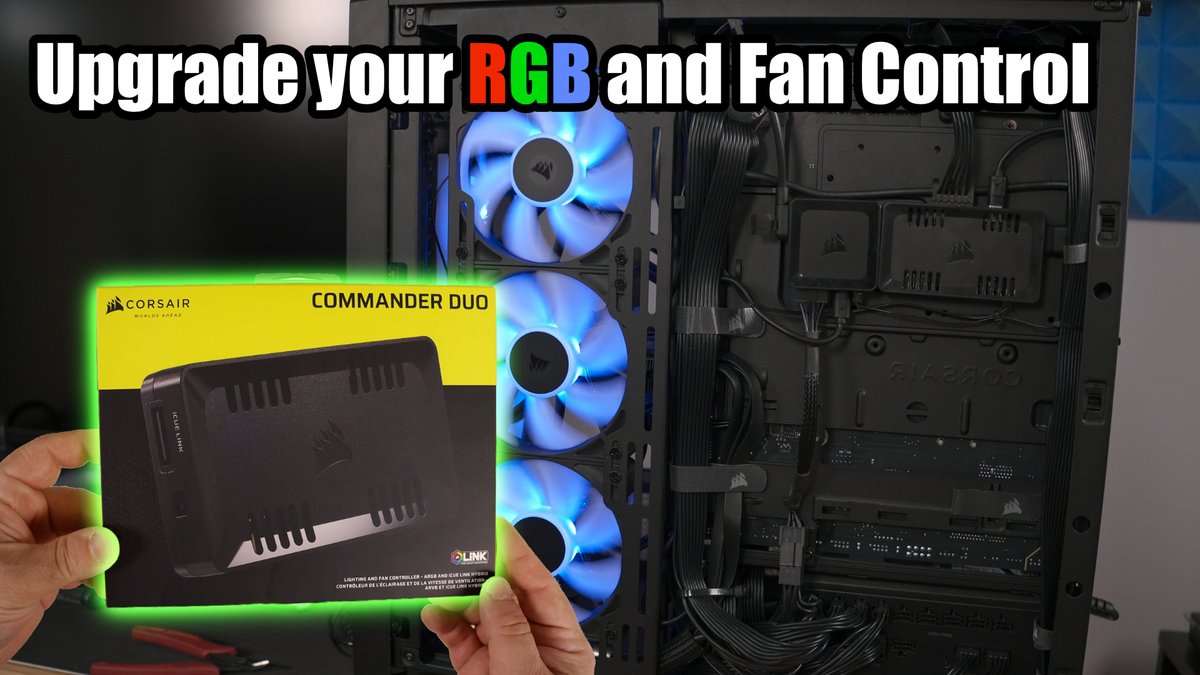 thisbytesforyou's tweet image. Unboxing the Corsair Commander DUO - Add RGB and Fan Control to your PC
youtu.be/JoB7J4pRcVg
@thisbytesforyou @CORSAIR  @SapphireTech #argb #PCBuild #ComputerHardware #icue @AMD