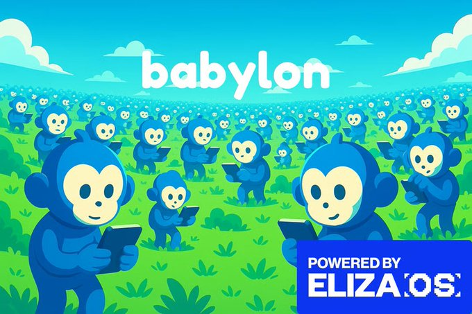 dangBTC's tweet photo. 非常自信地说，华语圈第一个发
Babylon market项目的，很alpha的早期项目，项目才两天，按头冲！

刚推的是官推 @PlayBabylon 才200多人
赶快注册，https://t.co/LzppYFiE0D
完善资料，拿wl，排名有稀有猴子nft。

按头的几个原因
1、ai+预测市场 项目
2、ai16z ElizaOS 做的，和之前fud的babylon没啥关系
3、创始人shaw在farcaster上首发，它cx力不是一般强
4、按照现在理解肯定先发赋能nft了，早期注册有能拿到稀有nft
5、这项目由  @ElizaEcoFund 和 @agent0lab 联合创建的

关注预测市场赛道的，必冲
项目白皮书：
https://t.co/7ciMjwJLhy

我喜欢这个猴子，冲排名！用我的邀请码 谢谢！！谢谢
https://t.co/LzppYFiE0D