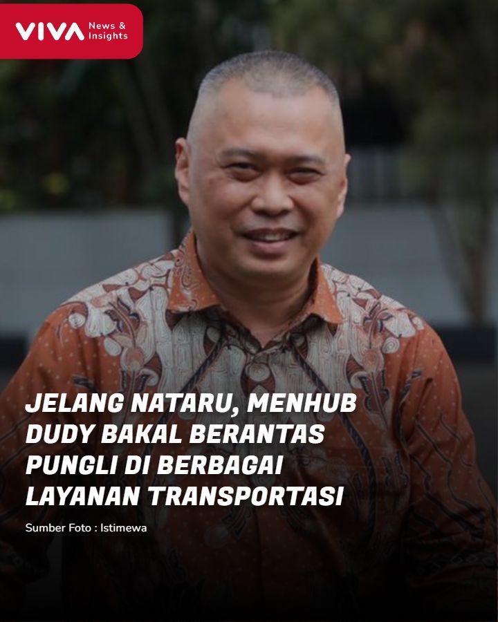 VIVAcoid's tweet photo. Menteri Perhubungan, Dudy Purwagandhi menegaskan, pihaknya bakal memperkuat disiplin dan integritas layanan transportasi jelang libur Natal dan Tahun Baru alias Nataru 2025-2026.
Selengkapnya di: https://t.co/M2H5xk97Me
#vivacoid #menhub #nataru https://t.co/NApswsbTaN