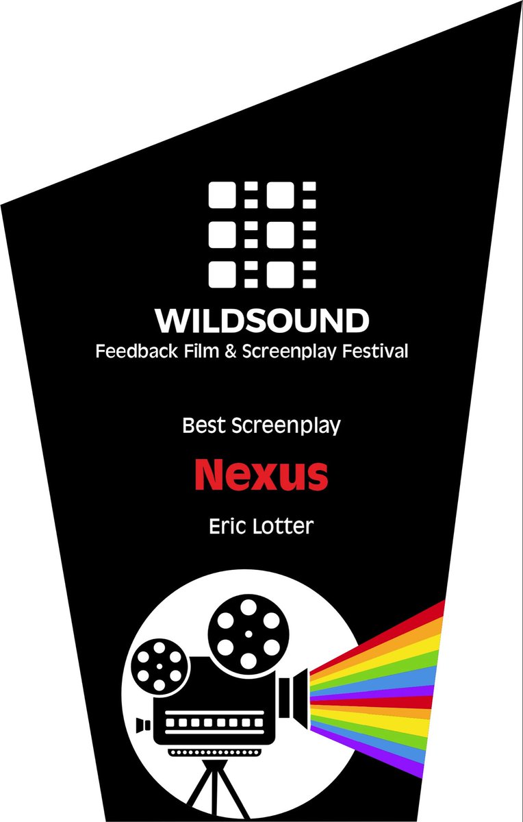 EricLotter's tweet image. Starting with wins. Nexus was named Best Screenplay in last month’s Fantasy/Sci-Fi WildSound event. Best scene was recorded and featured on their site.  My new medical Thriller short -Emergence:Routine Procedure- got its first accolade.  #Scriptchat