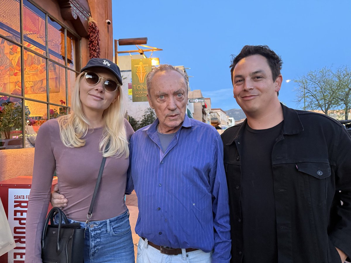 RIP to a legend. was lucky to randomly meet Udo Kier this past spring in Santa Fe where we both were staying at the same hotel. we invited him out to dinner after we kept bumping into him in the lobby. he regaled us with stories from his career, made for an unforgettable night.