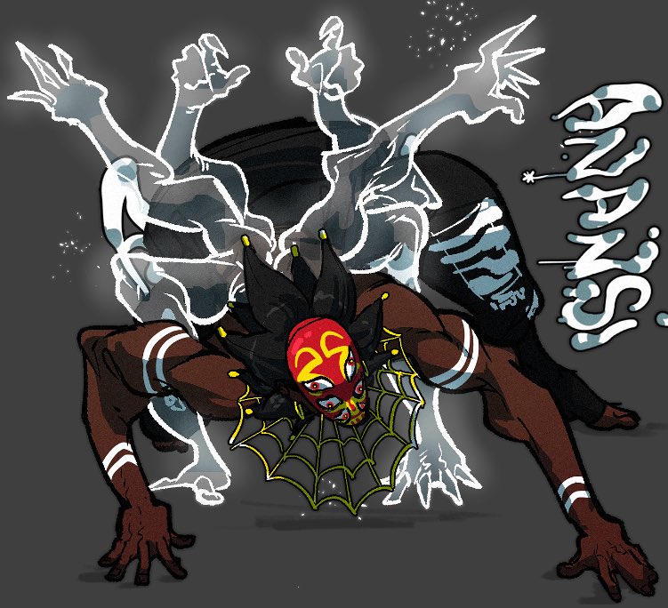 Chib2005's tweet image. My take on Anansi the Spider for #BattleFolktales

Tnx for letting me participate 😼