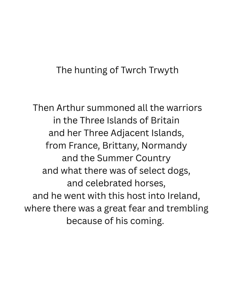 My translation of the Great Boar Hunt in Culhwch and Olwen is in this issue of <a href="/LongPoemMag/">LongPoemMag</a> . The full translation of the story will be published by Shearsman in 2026. Information, samples and the opportunity to pre order it to avoid disappointment&gt; shearsman.com/store/Liam-Gui…