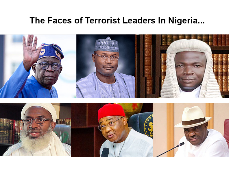 The faces of terrorist leaders in Nigeria...
