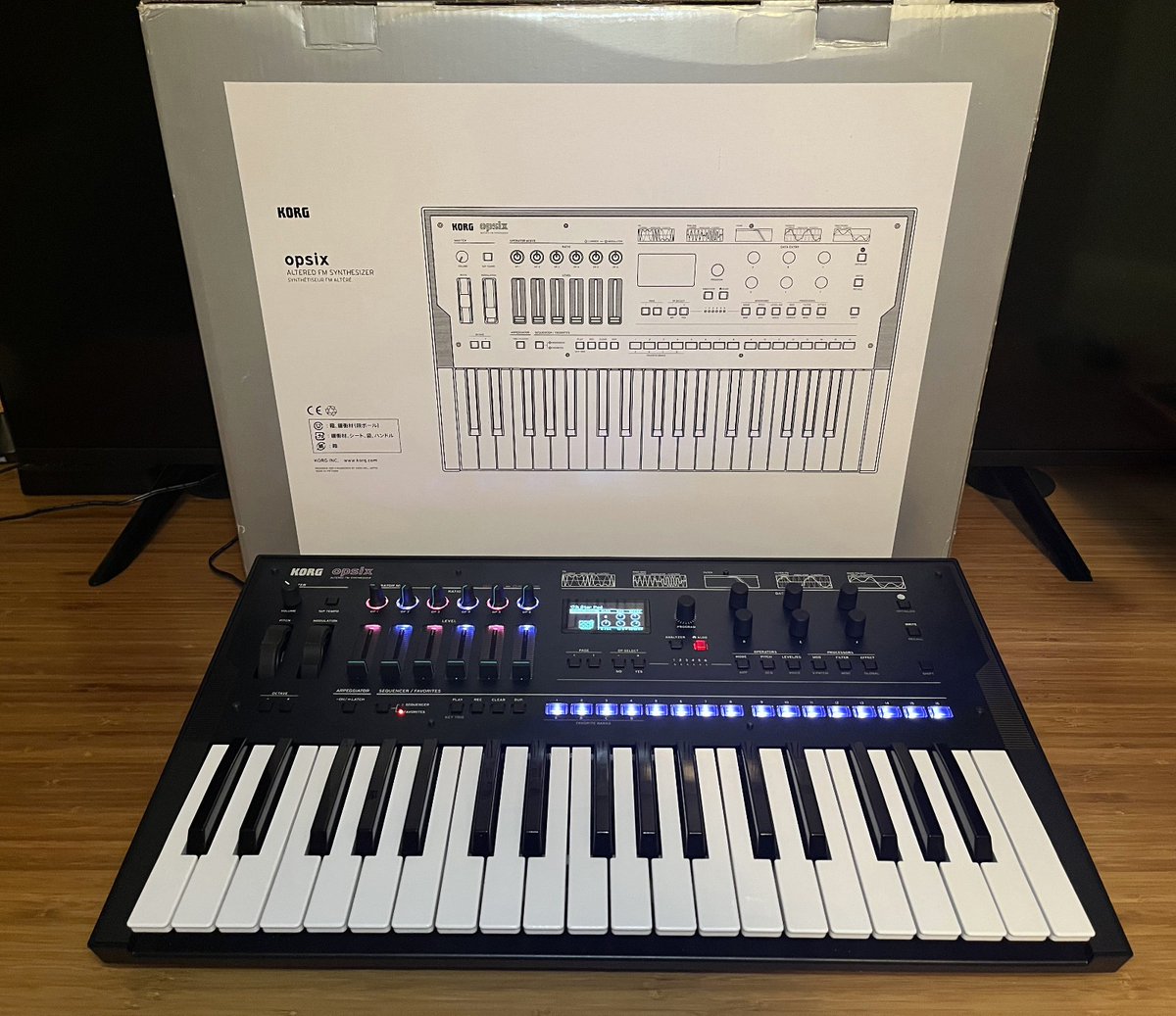 synthfix's tweet image. Korg Opsix mk II Altered FM Synthesizer - Excellent with Box  
🔗 ebay.com/itm/3066077351…  
 #ad