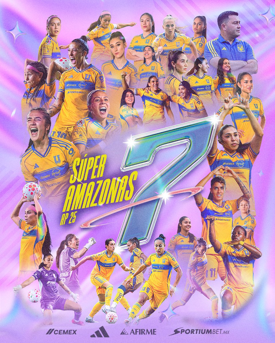 TigresFemenil's tweet image. ¡Somos las Amazonas, somos las de la U, somos Tigres Femenil!

Las Más Campeonas de México. 🇲🇽

🏆🏆🏆🏆🏆🏆🏆