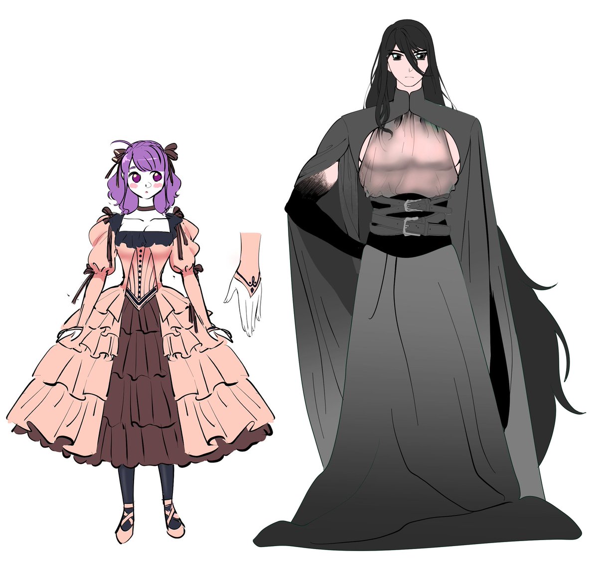 소금짱과 함께 카르메 합작...
(또 하고 싶고 카르 옷이 정말 정말 그거에요(츄가 디자인함