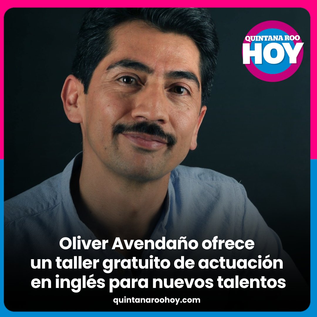 QuintanaRooHoy1's tweet image. #Cultura 👏😃| El Instituto de la Cultura y las Artes de #Cancún invita al taller virtual gratuito ‘Actuar en inglés para cine y televisión’, impartido por el coach Oliver Avendaño
Leer Nota: wp.me/p9prmQ-1ZD2
#Cursos #Actuacion