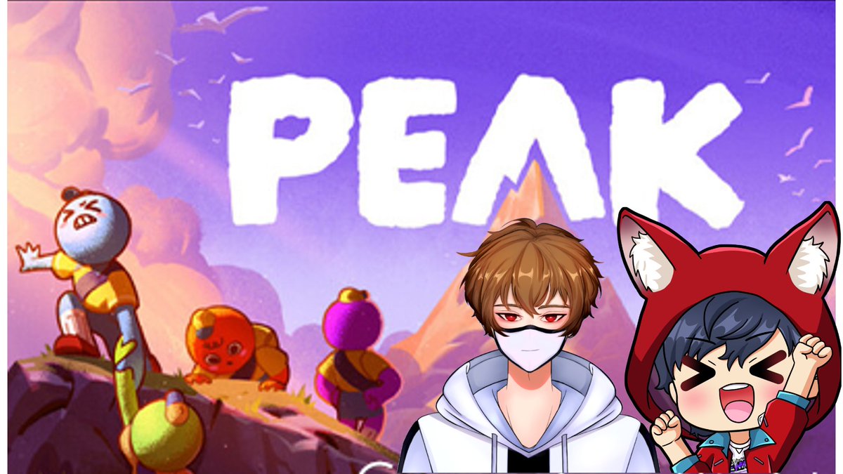It's collab time! Join @mithervt and me for some Peak!
twitch.tv/fenderfoxvt
