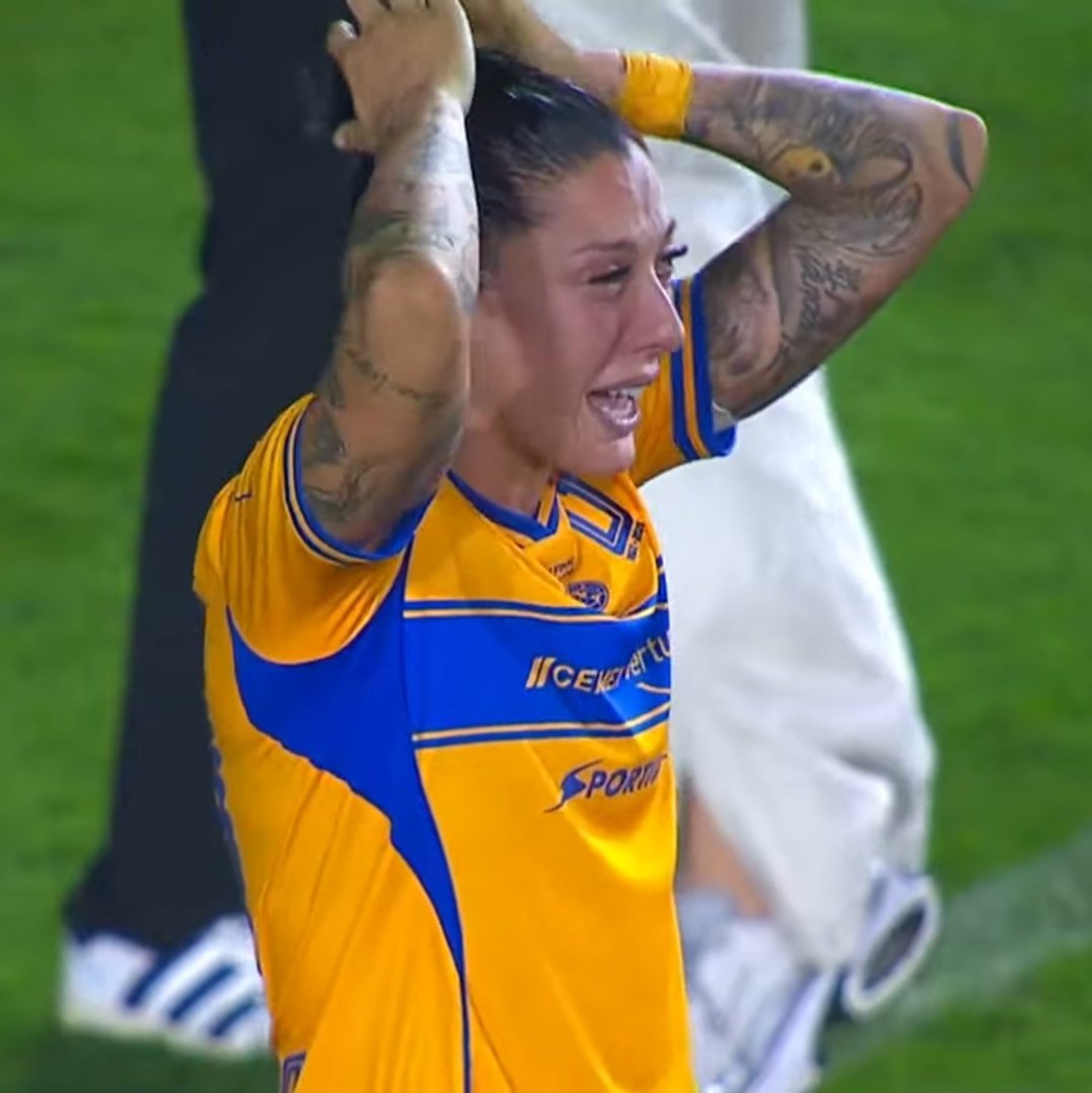 Por fin es campeona, sus lagrimas lo dicen todo.