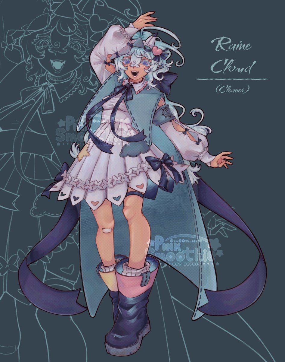 sm00th_iecat's tweet image. Raine in #GACHIAKUTA  !! #RaineCloudArt #oc #gachiart #gachioc