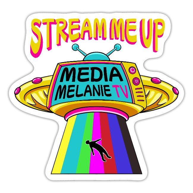 MediaMelanie's tweet image. 🔔New design in the shop, available on a variety of items! 📺🛸💫 STREAM ME UP. Color &amp;amp;monochrome: …dia-melanie-talks-tv.myspreadshop.com. #TV #BlackFriday