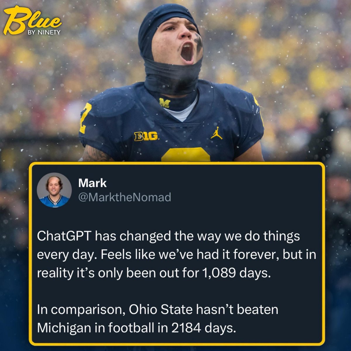 Happy Rivalry week for THE GAME 😁
#GoBlue #beatohio