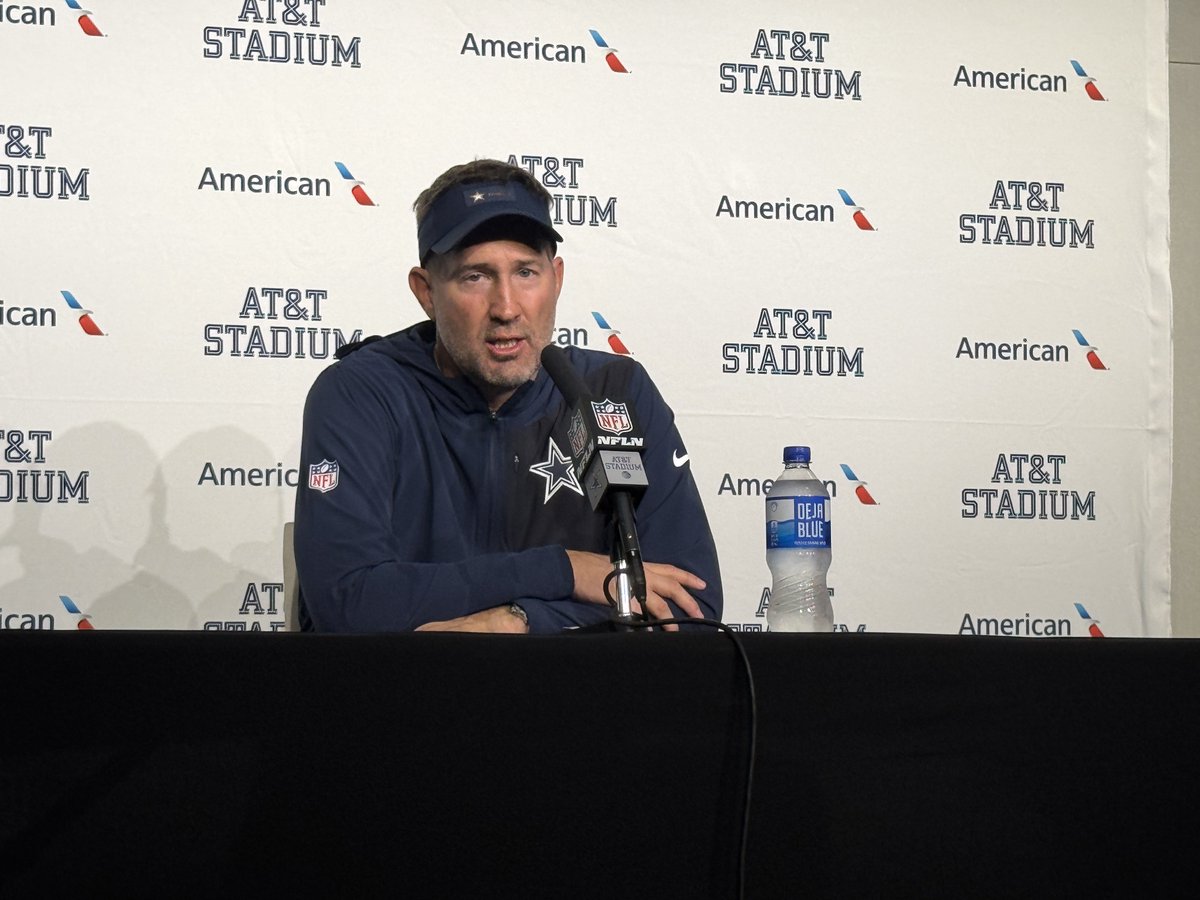 Brian Schottenheimer to me when i asked about his message to the #Cowboys after being down 21-0 to the defending champion Eagles:

“you don’t win the game in the first half.”