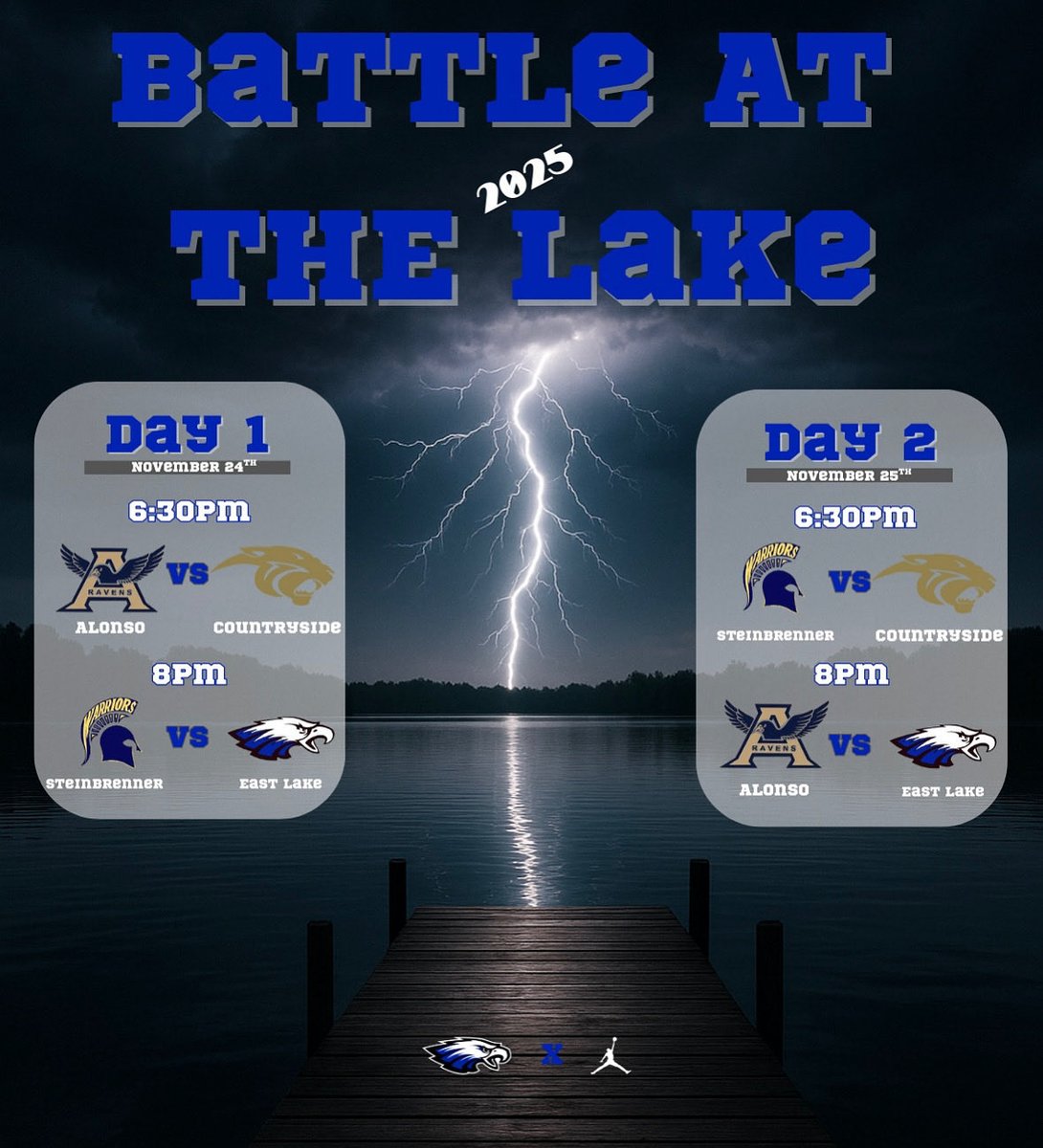 The Battle begins tomorrow night!

📍 - East Lake, FL
🎟️ - GoFan.CO