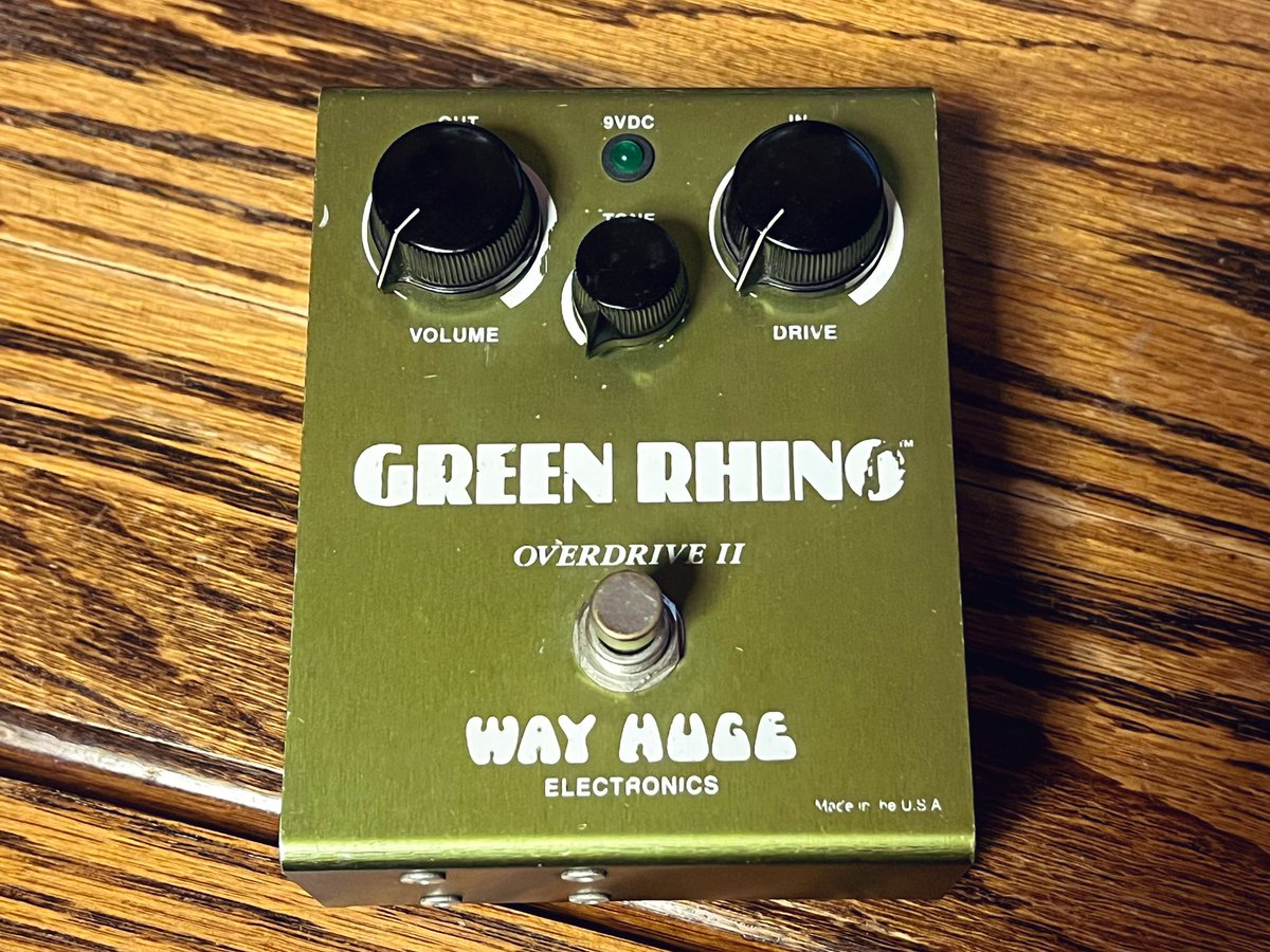 TC楽器にある機材を弾いちゃう企画、第二弾はコチラ。 Way Huge Green