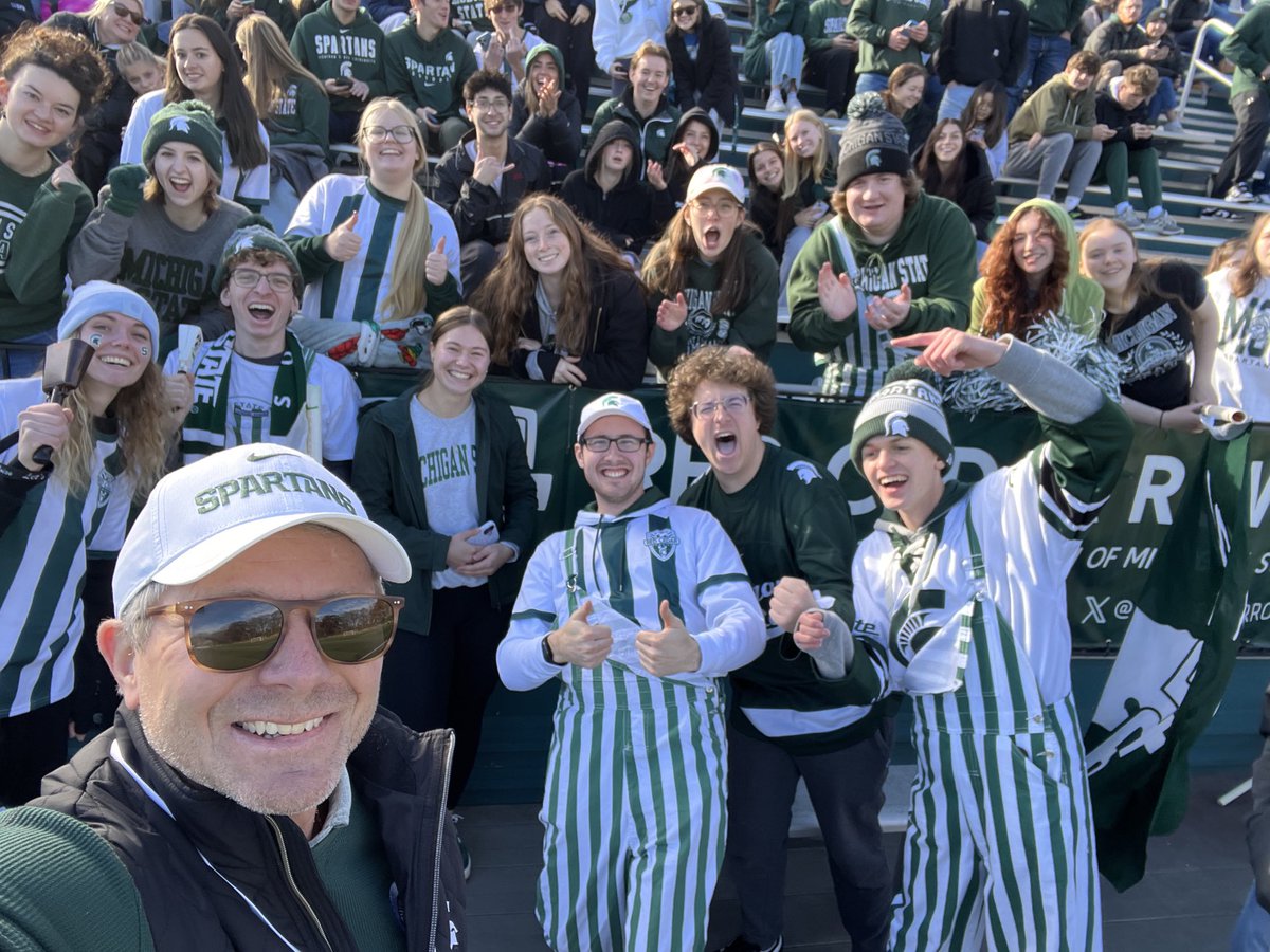 KevinGuskiewicz's tweet image. Lots of excitement today at DeMartin Field as our ⁦@MSU_wsoccer⁩ beats U Colorado 2-1 and advances to the Elite Eight for the first time in program history!  Go Green!!
