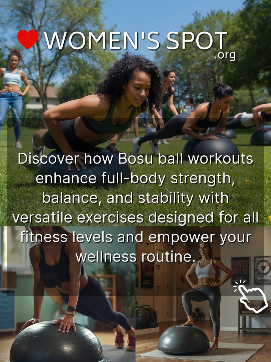 Womens_Spot's tweet image. Learn more: womensspot.org/en/fitness/top… || 

#BosuBall #CoreStrength #BalanceTraining #WomenFitness #Wellness