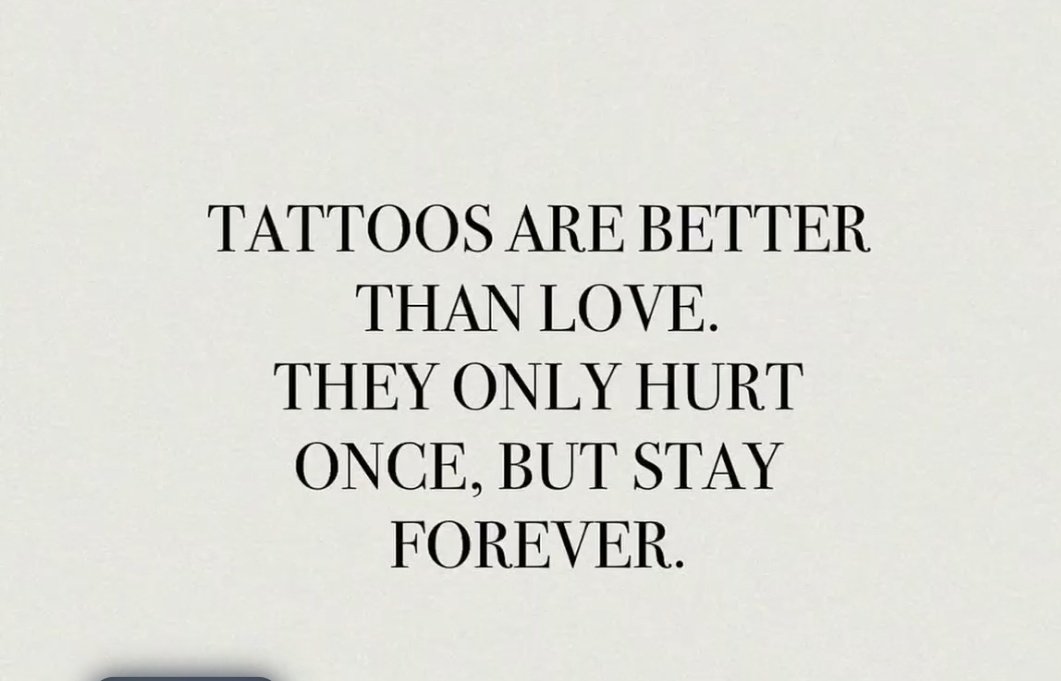 RandomMKindo's tweet image. Agree!?

#tattoo #love #sanity