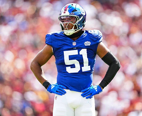 BigBlueFilmRoom's tweet photo. Giants rookie Abdul Carter has recorded just 0.5 sack through his first 12 games. https://t.co/2k3uI45D4k